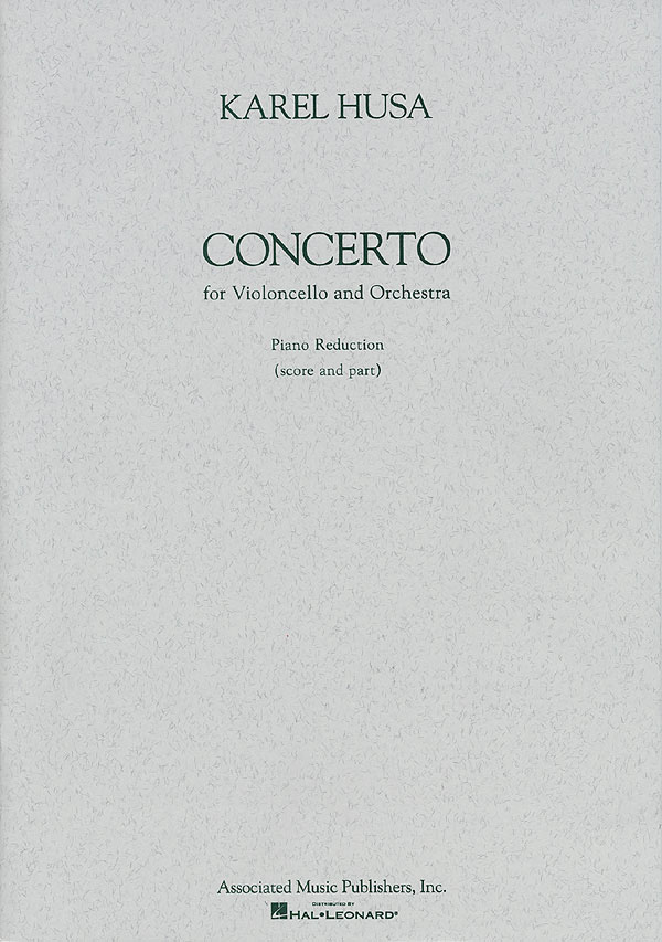 Karel Husa: Concerto For Violoncello And Orchestra (Piano Reduction)
