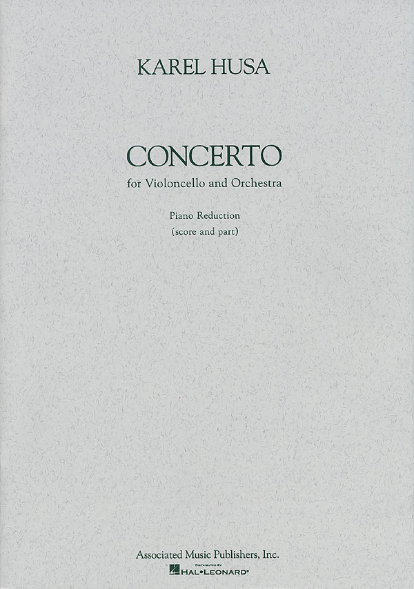 Karel Husa: Concerto For Violoncello And Orchestra (Piano Reduction)