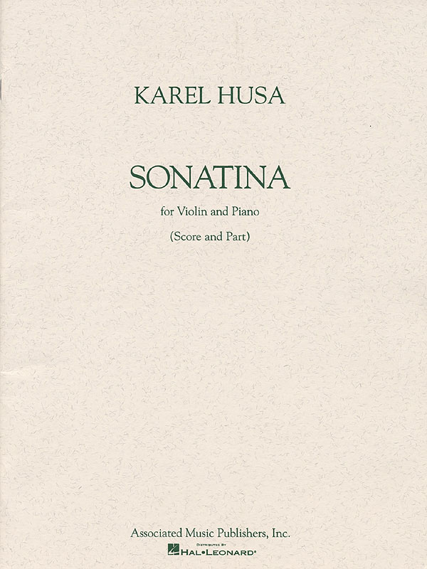 Karel Husa: Sonatina for Violin and Piano (Score and Part)