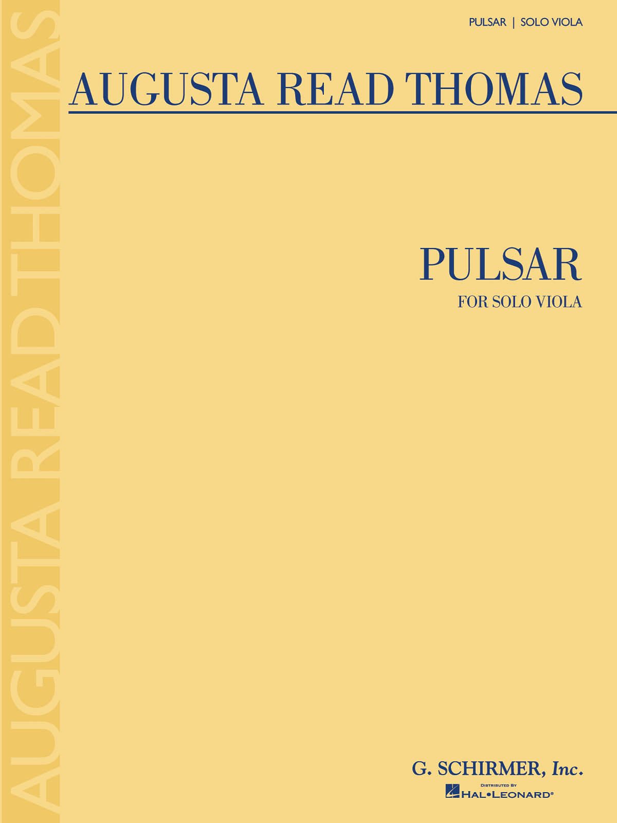 Augusta Read Thomas: Pulsar (Viola)