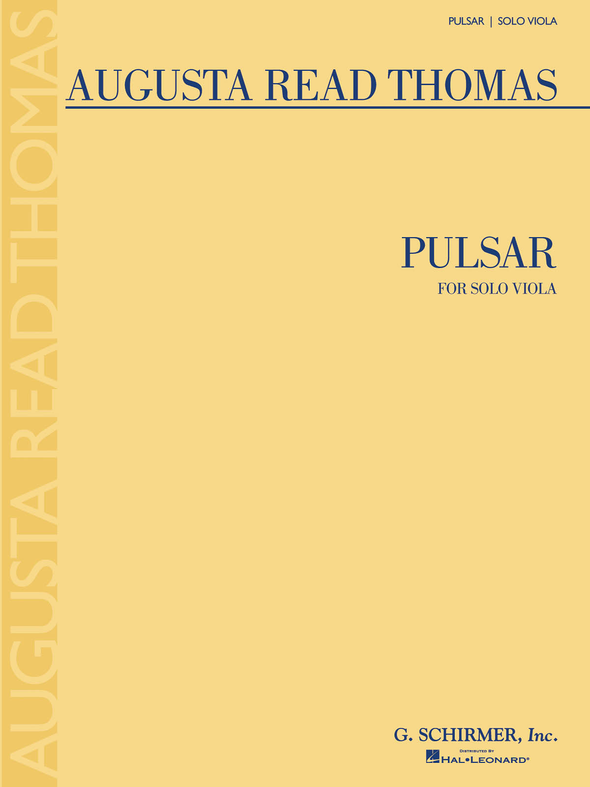 Augusta Read Thomas: Pulsar (Viola)