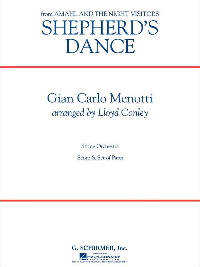 Gian Carlo Menotti: Shepherd's Dance (From Amahl And The Night Visitors) - Score