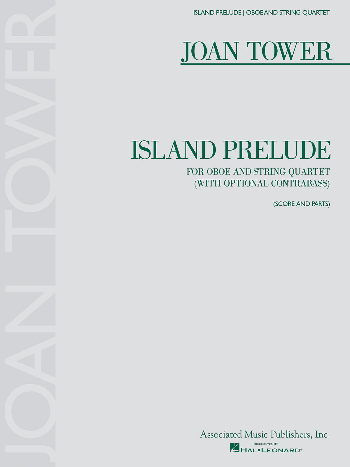 Joan Tower: Island Prelude (Oboe/Strings)