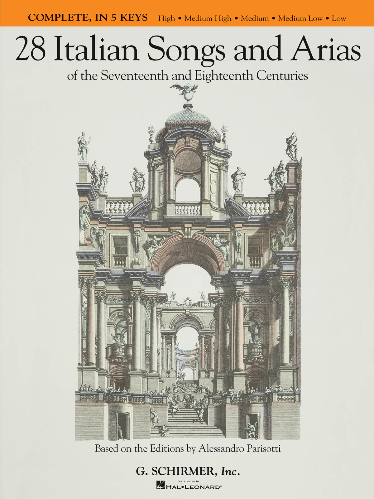 28 Italian Songs And Arias Of The 17th And 18th Centuries - Complete