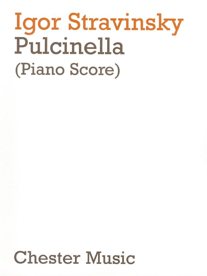 Igor Stravinsky: Pulcinella (Piano/Vocal Score)