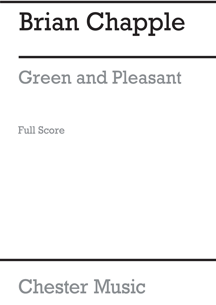 Chapple, B Green And Pleasant Score