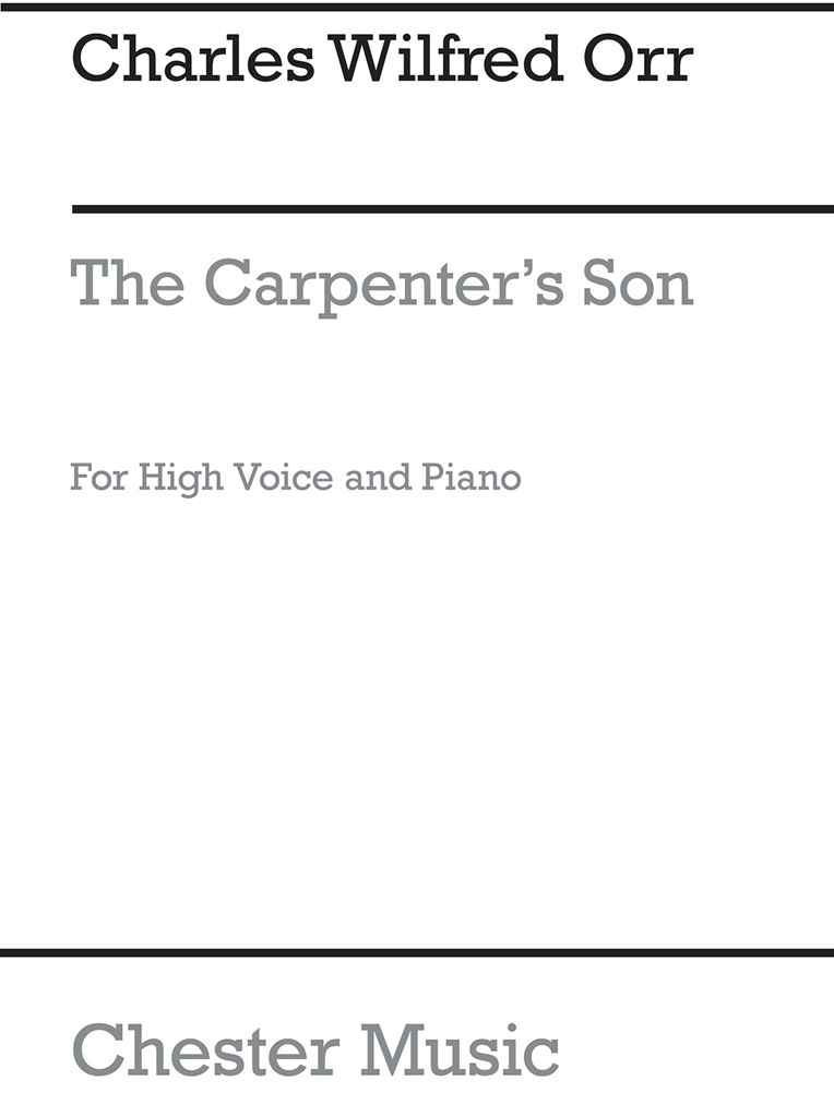 Orr: The Carpenter's Son (housman)