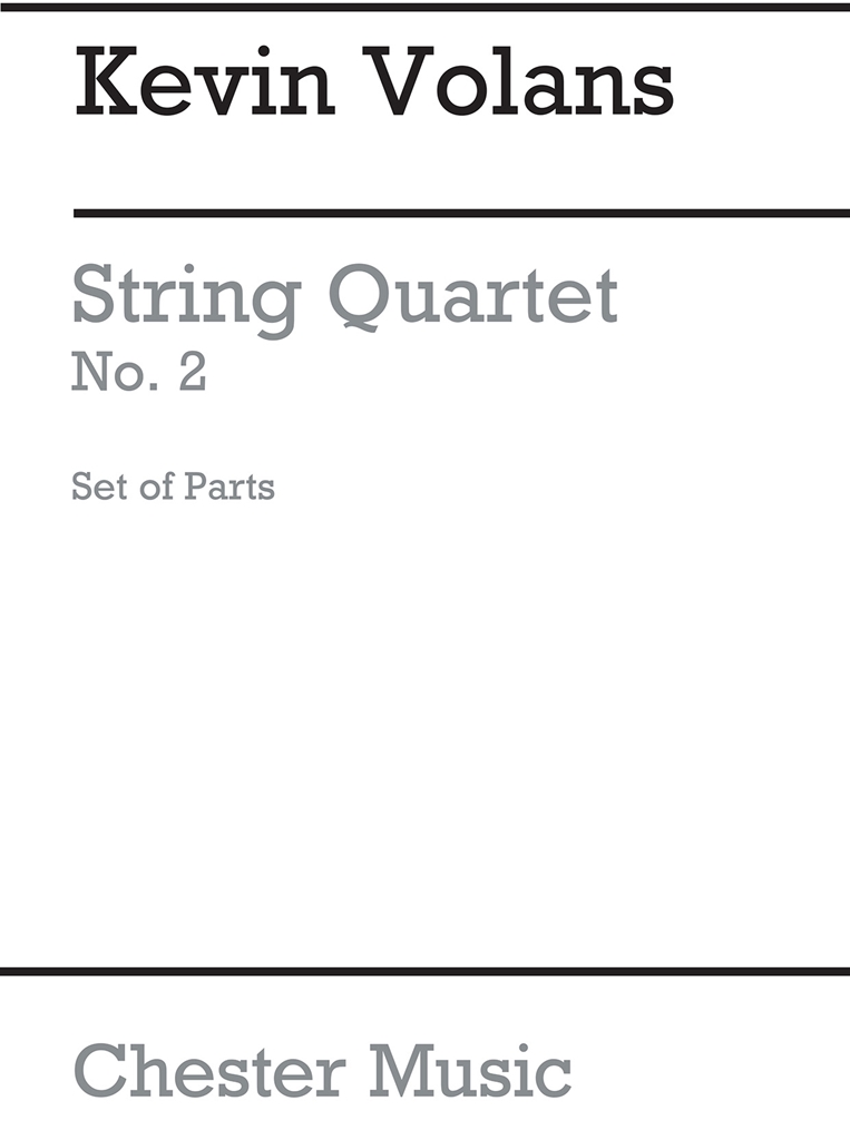 Kevin Volans: String Quartet No. 2 Hunting: Gathering (Parts)