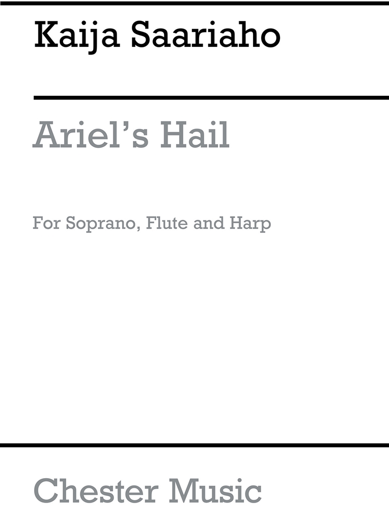 Kaija Saariaho: Ariel's Hail (Performance Score)