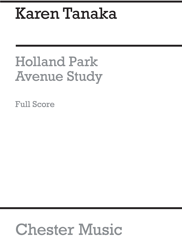 Karen Tanaka: Holland Park Avenue Study