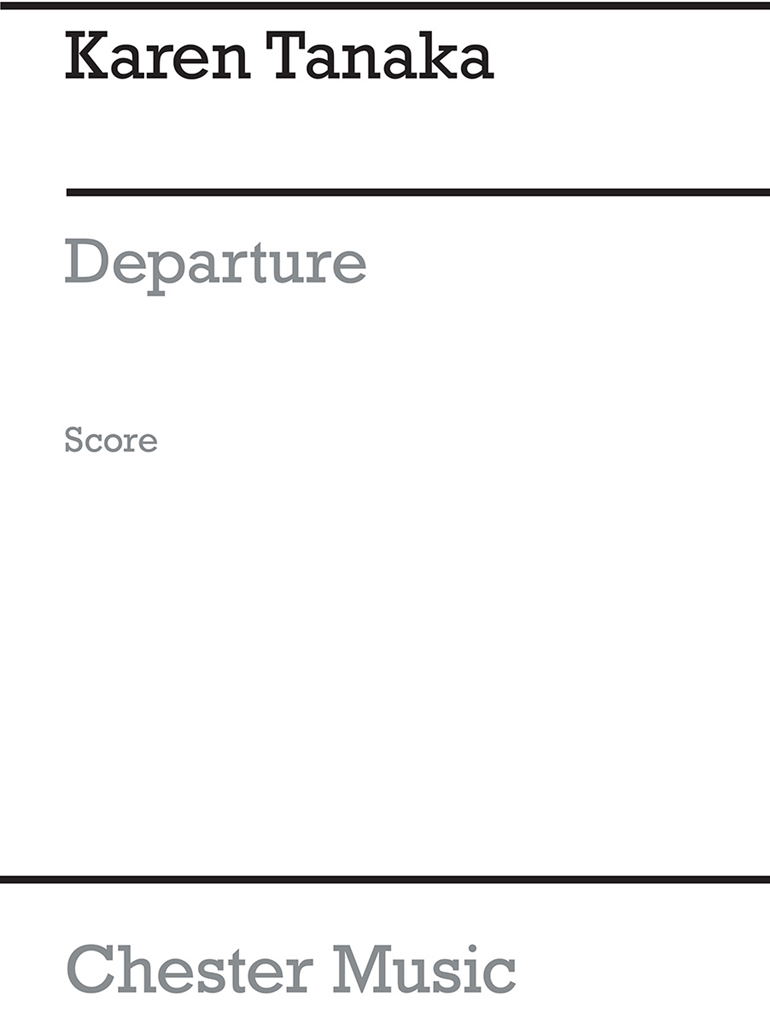 Karen Tanaka: Departure (Score)