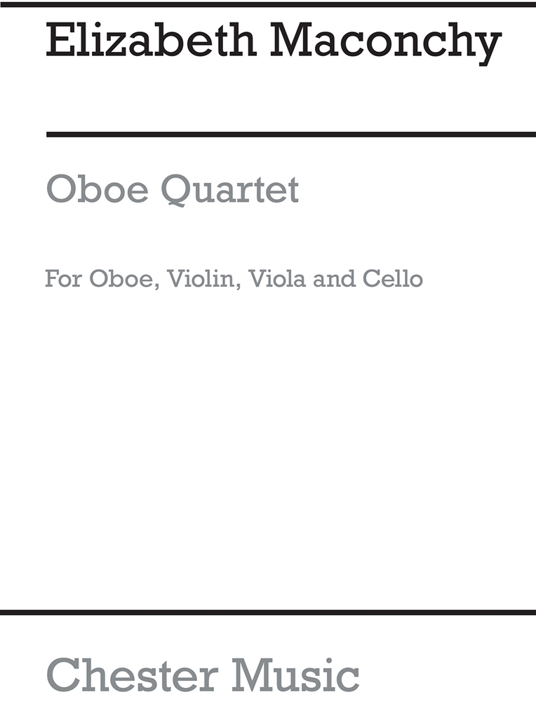 Elizabeth Maconchy: Oboe Quartet (Score)