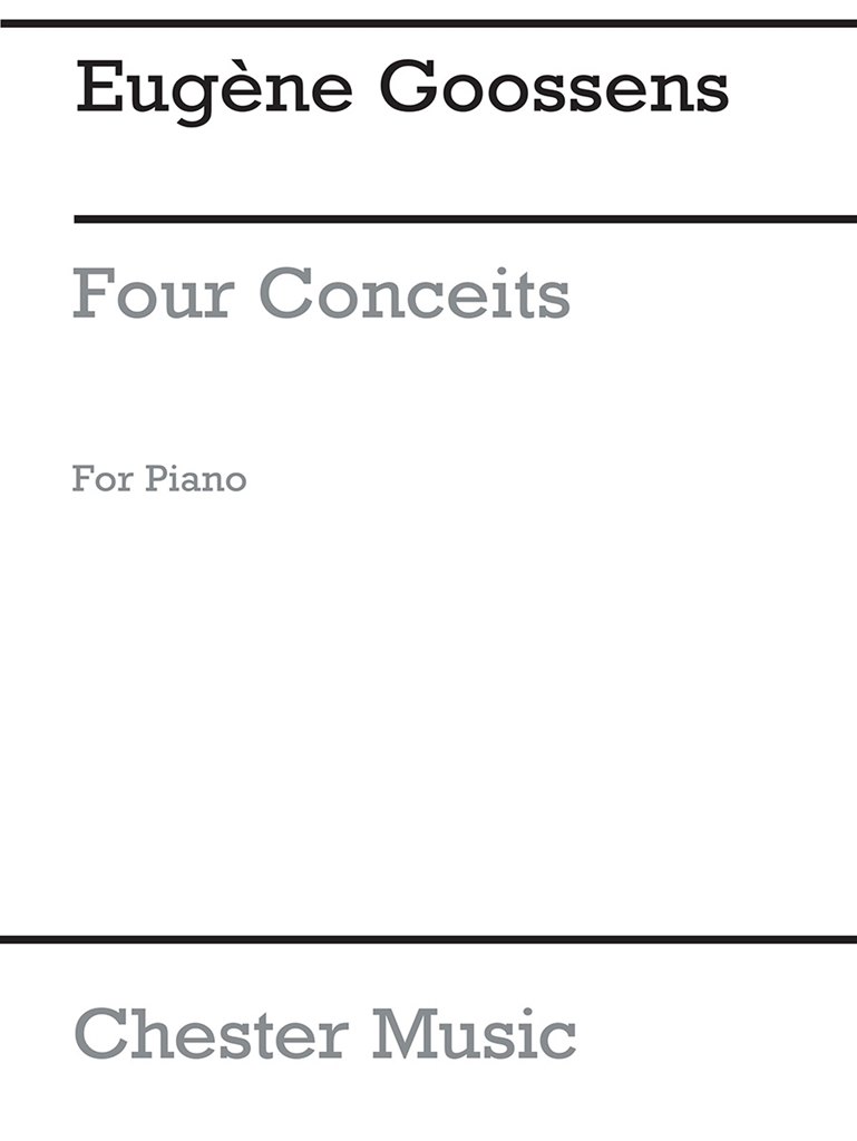 Goossens Four Conceits Op. 20 Pf