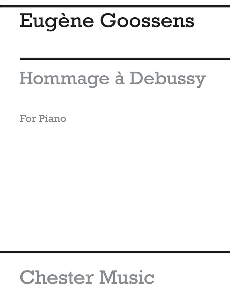 Goossens Hommage A Debussy Pf