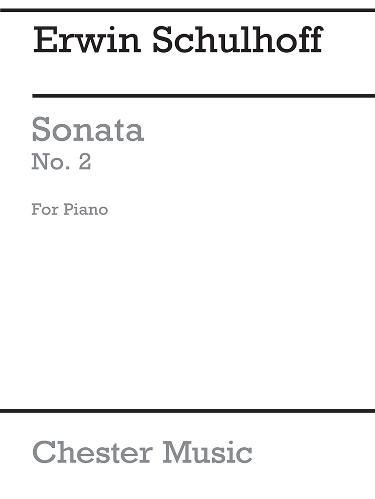 Schulhoff Sonata No. 2 Piano