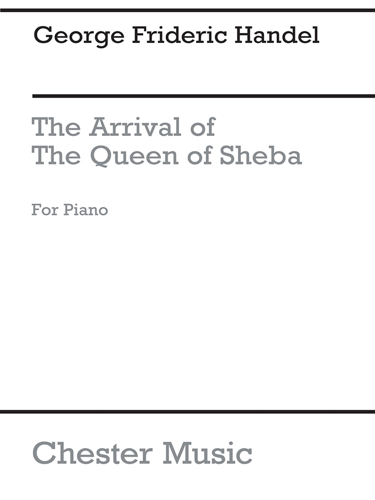 G.F Handel: The Arrival Of Queen Of Sheba (Piano Solo)