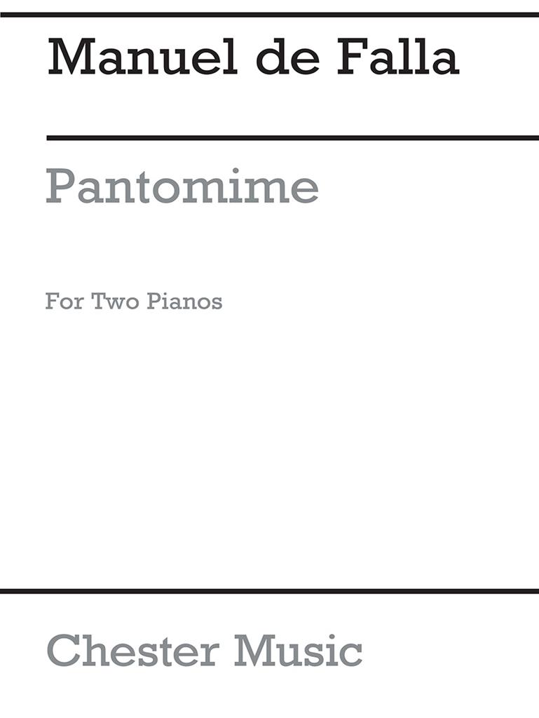 De Falla: Pantomime For Two Pianos