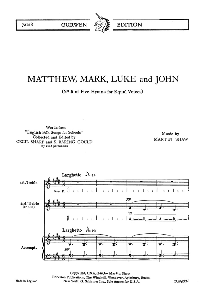 Martin Shaw: Matthew, Mark, Luke And John