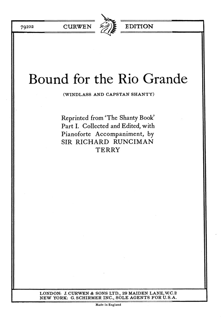 Richard Runciman Terry: Bound For Rio Grande