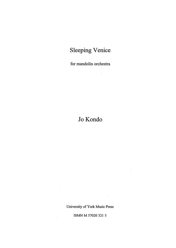 Jo Kondo: Sleeping Venice