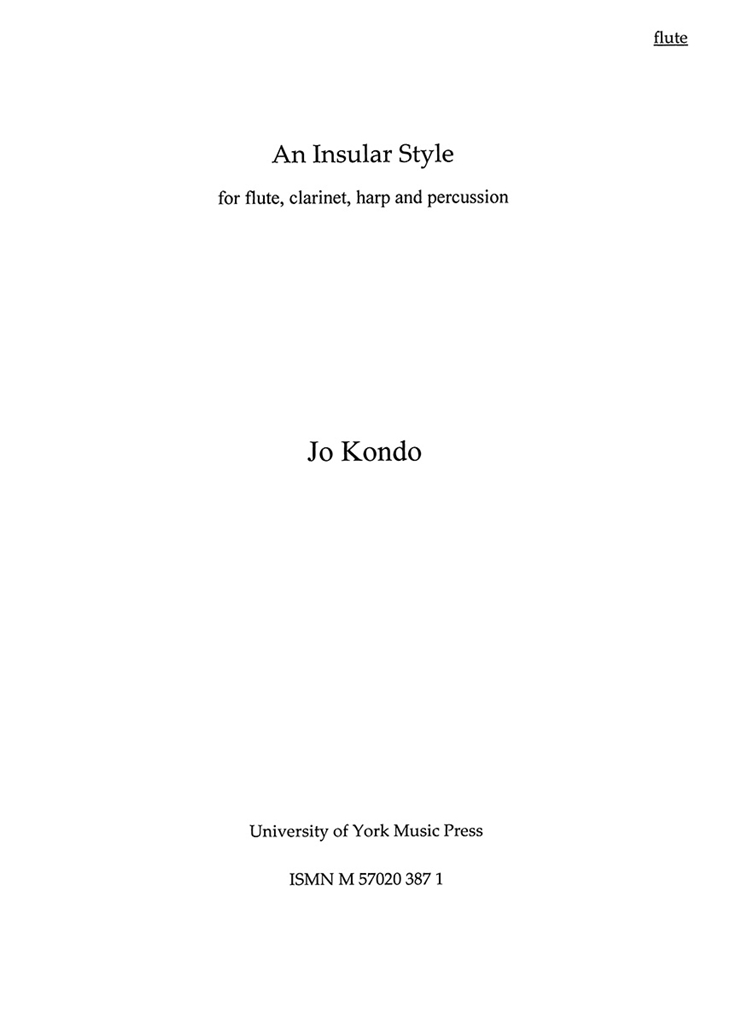 Jo Kondo: An Insular Style (Parts)