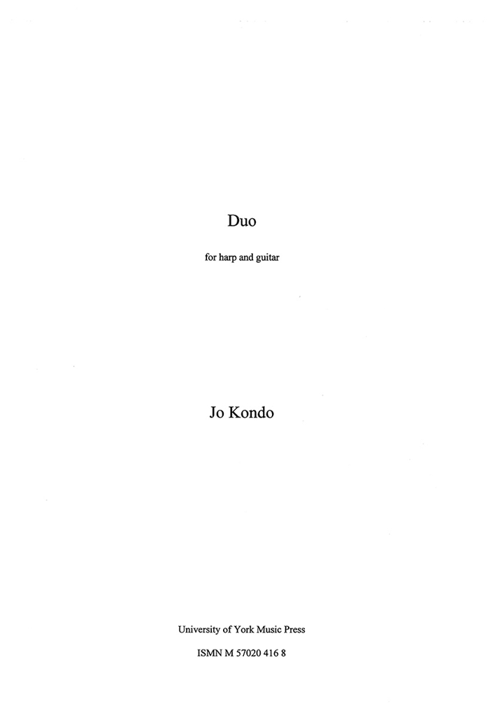Jo Kondo: Duo
