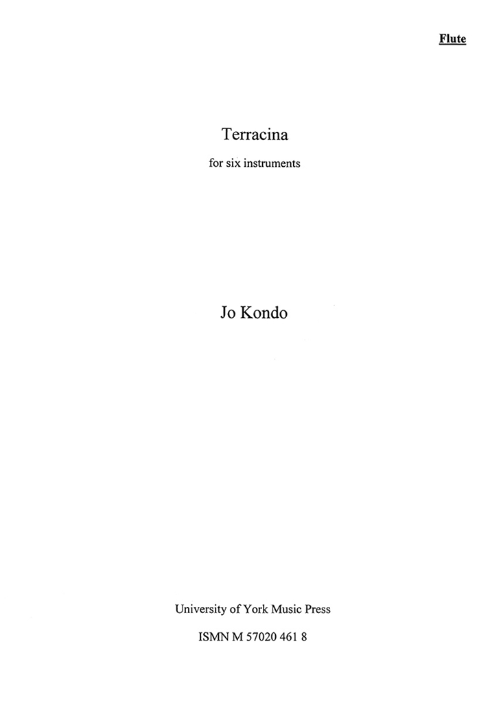 Jo Kondo: Terracina (Parts)