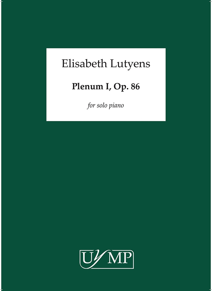 Elisabeth Lutyens: Plenum 1 Op.87