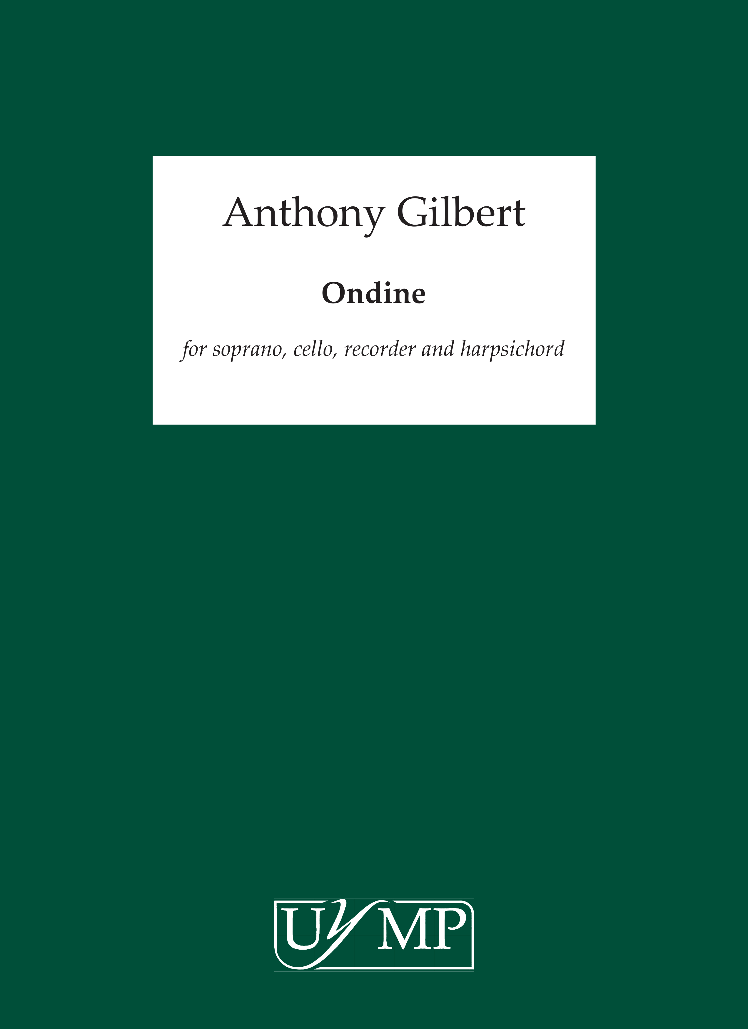 Anthony Gilbert: Ondine
