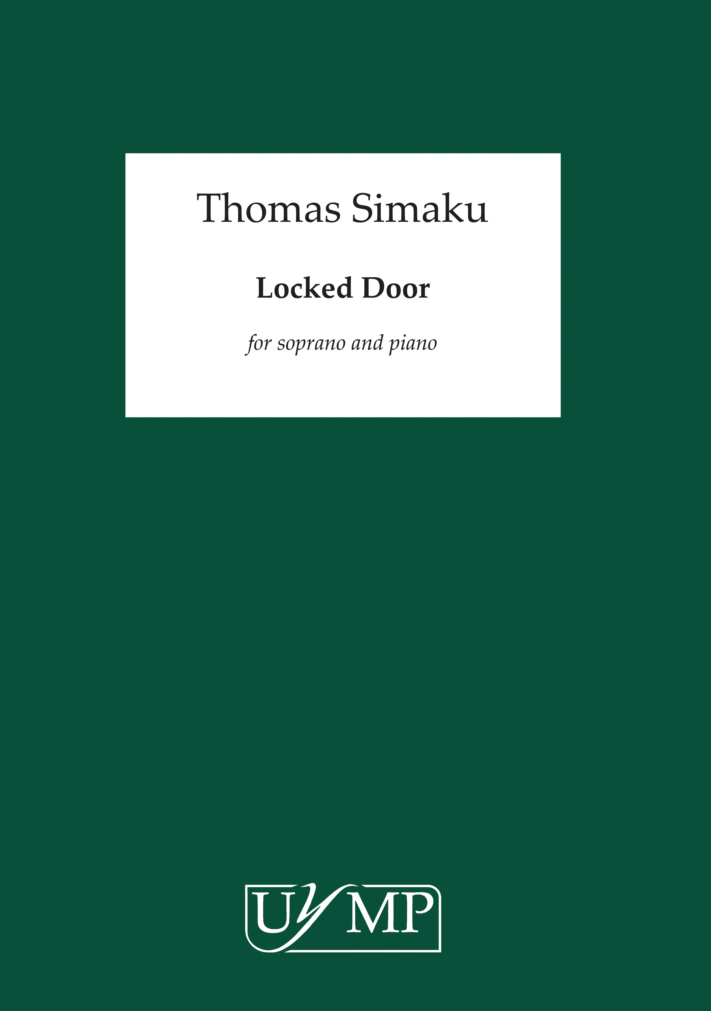 Thomas Simaku: Locked Door
