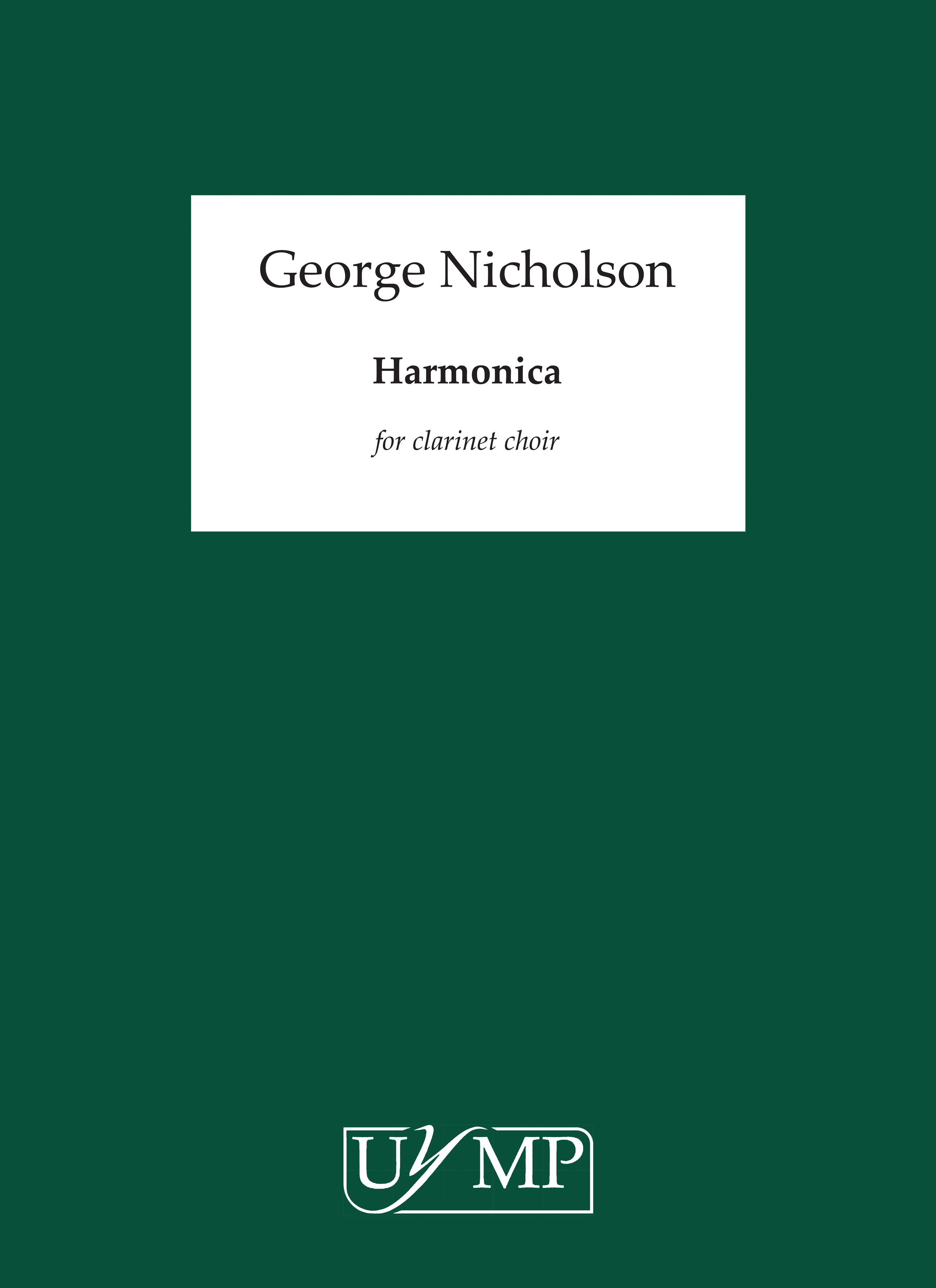 George Nicholson: Harmonica (Score)