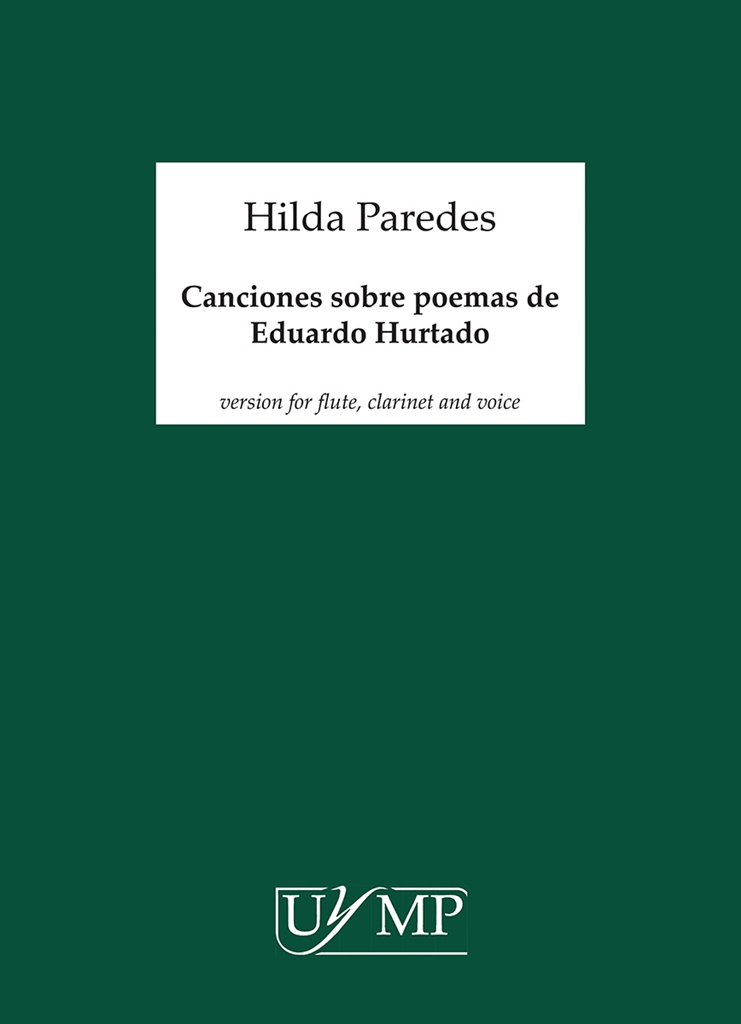 Hilda Paredes: Canciones sobre poemas de Eduardo Hurtado (Score)