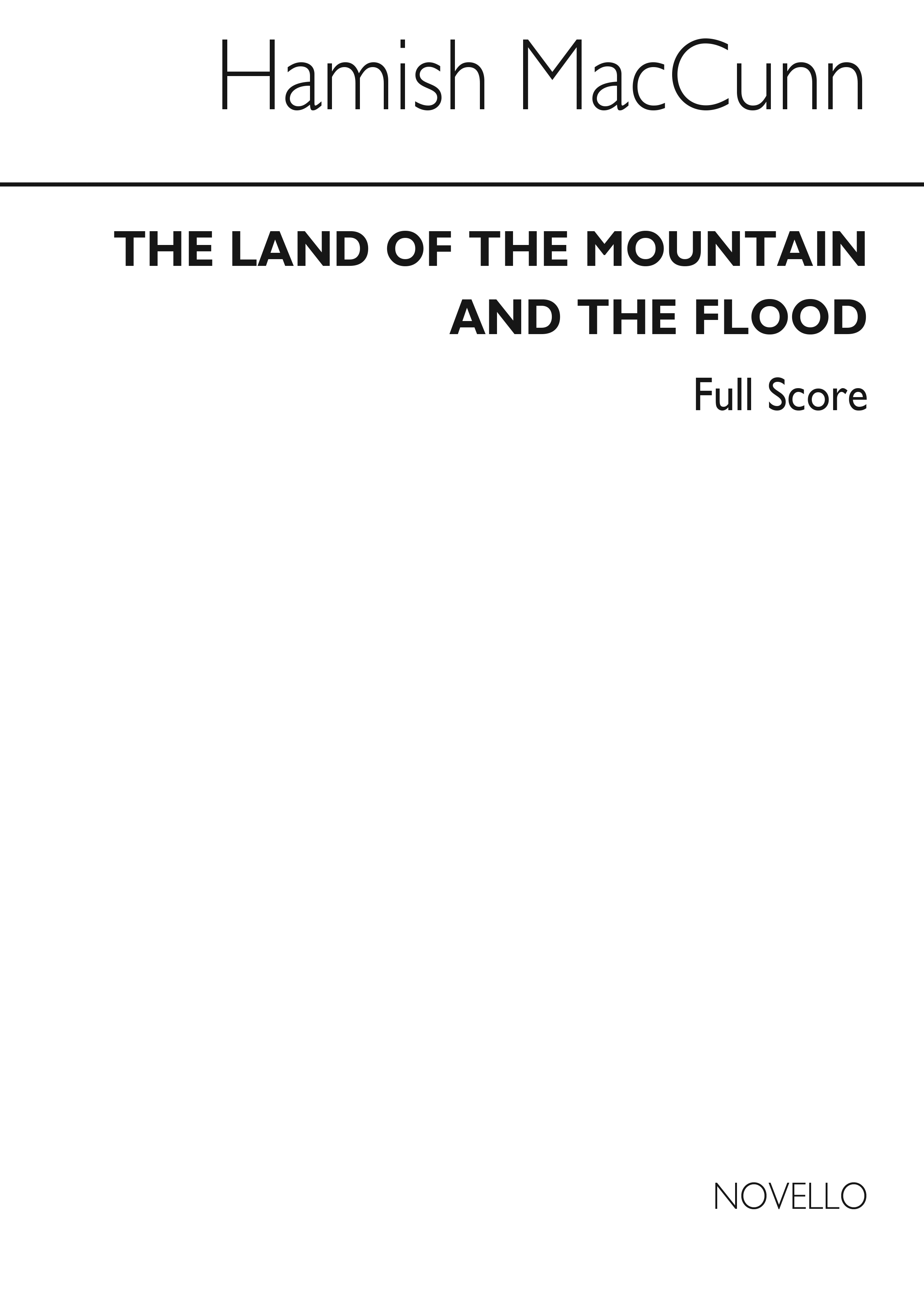 Hamish MacCunn: Land Of The Mountain And The Flood (Overture) (Full Score)