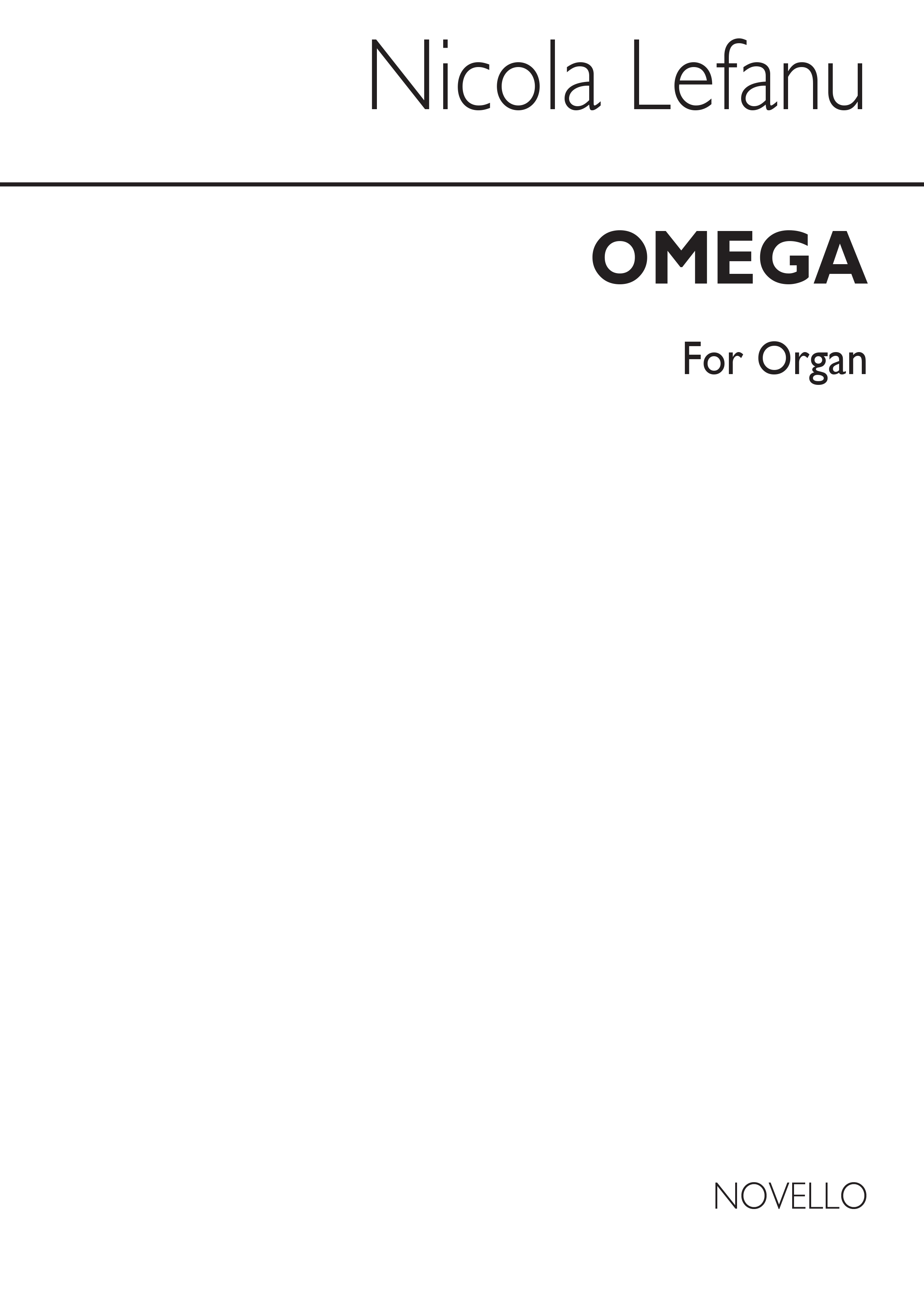 Lefanu: Omega for Organ