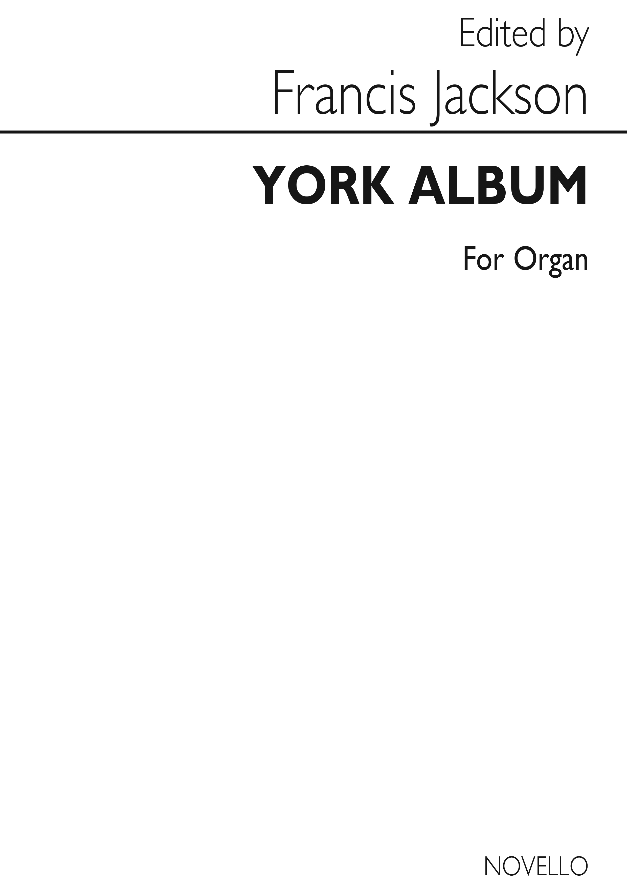 Jackson: The York Organ Album