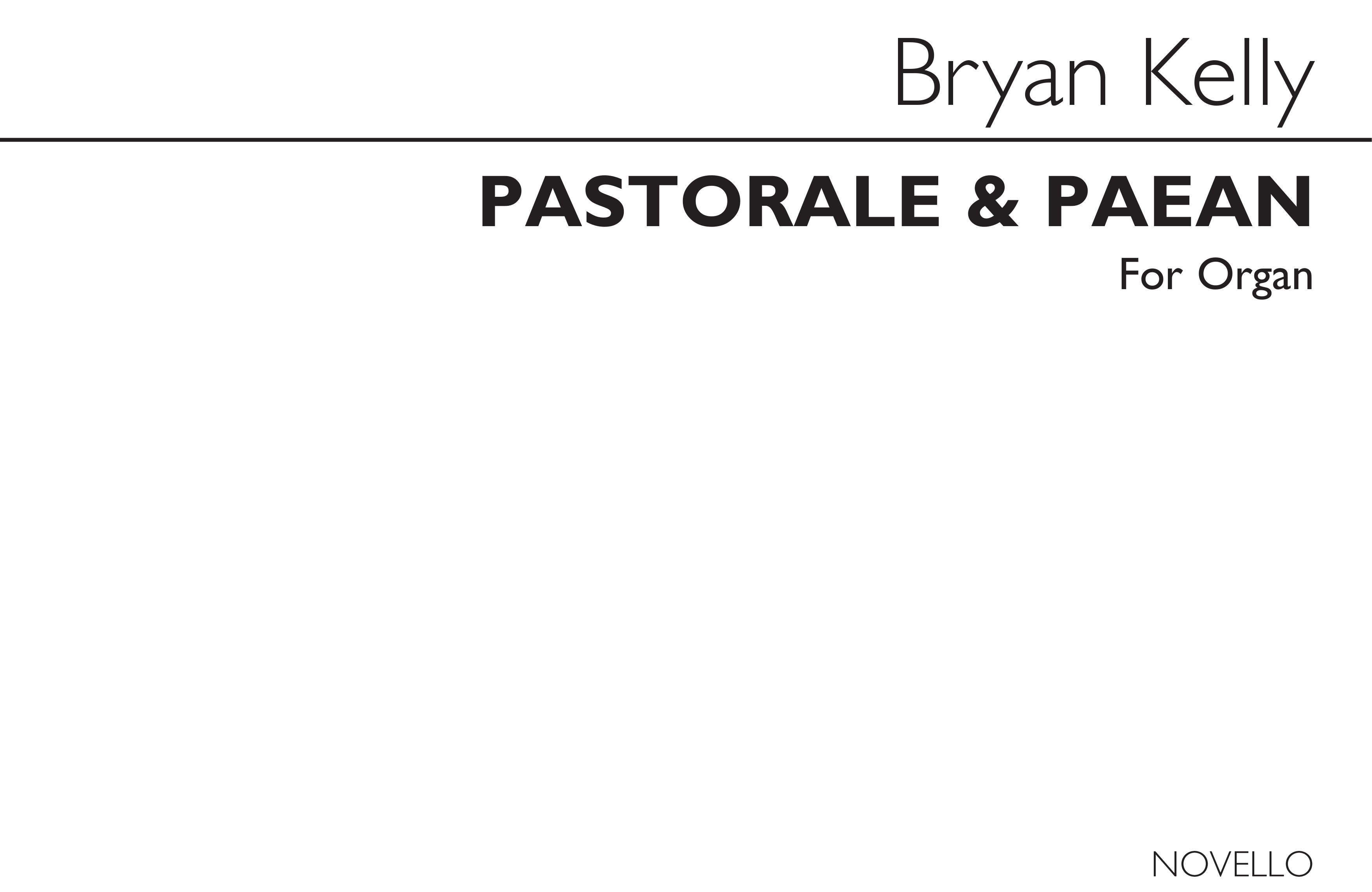 Bryan Kelly: Pastorale & Paean