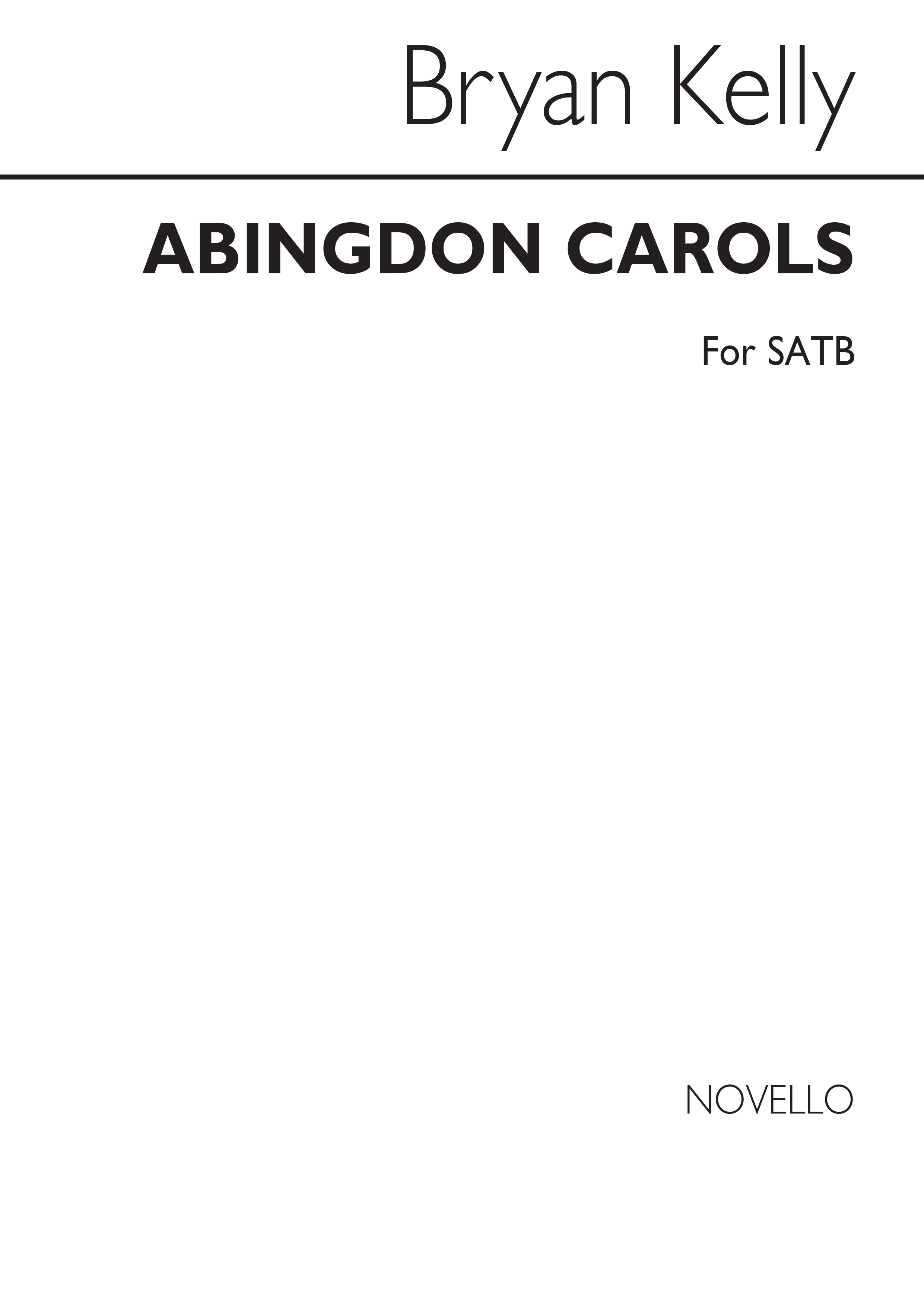 Bryan Kelly: Abingdon Carols