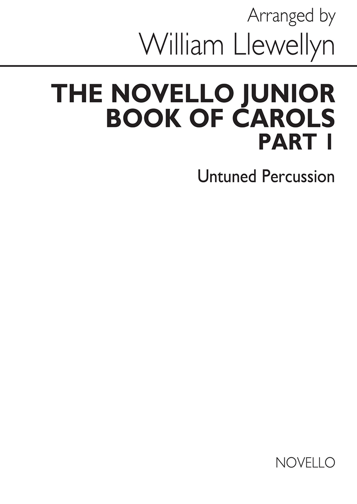 Llewellyn: Novello Junior Book Of Carols Part 1 (Untuned Perc Part)