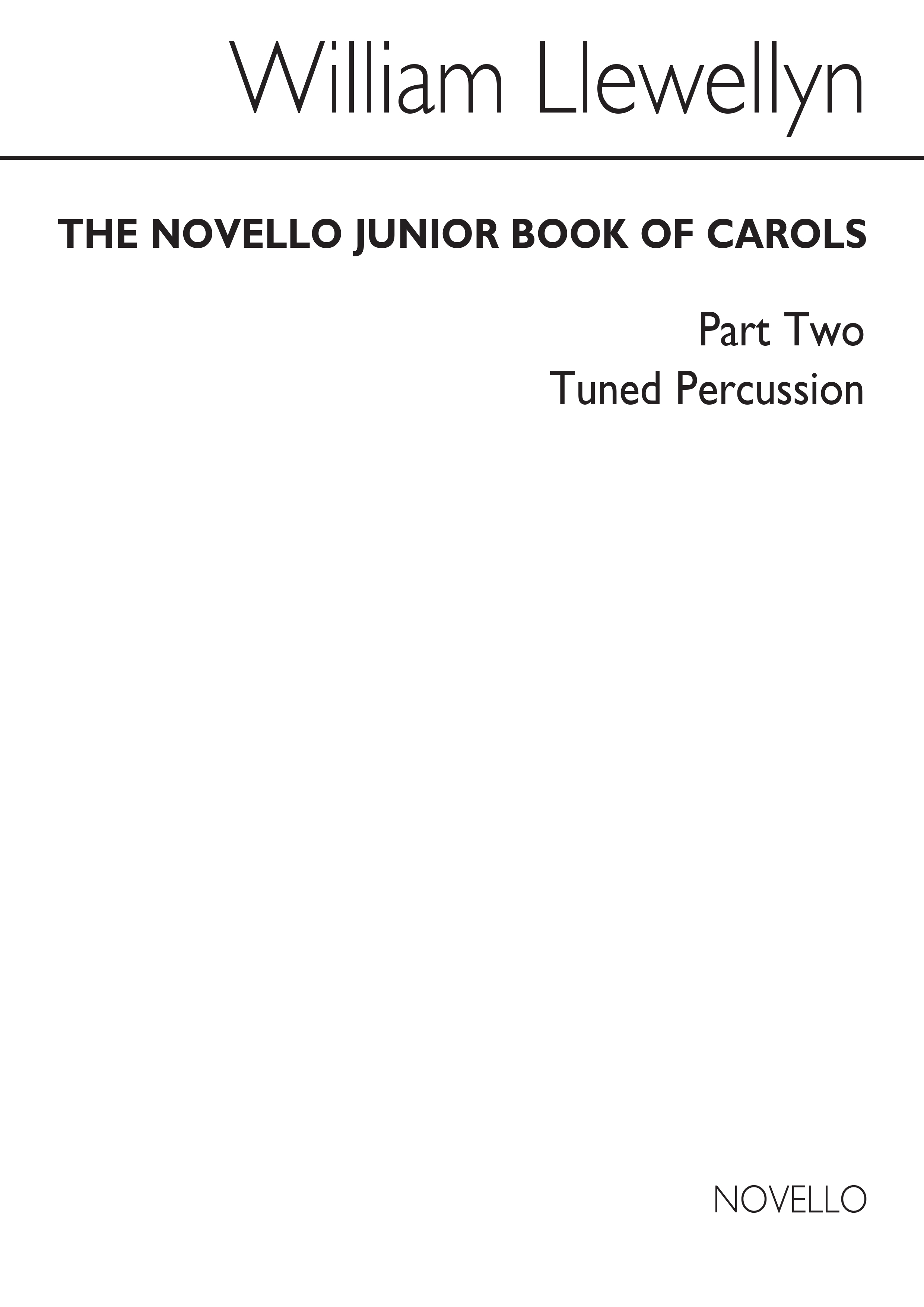 Llewellyn: Novello Junior Book Of Carols Part 2 (Tuned Perc Part)
