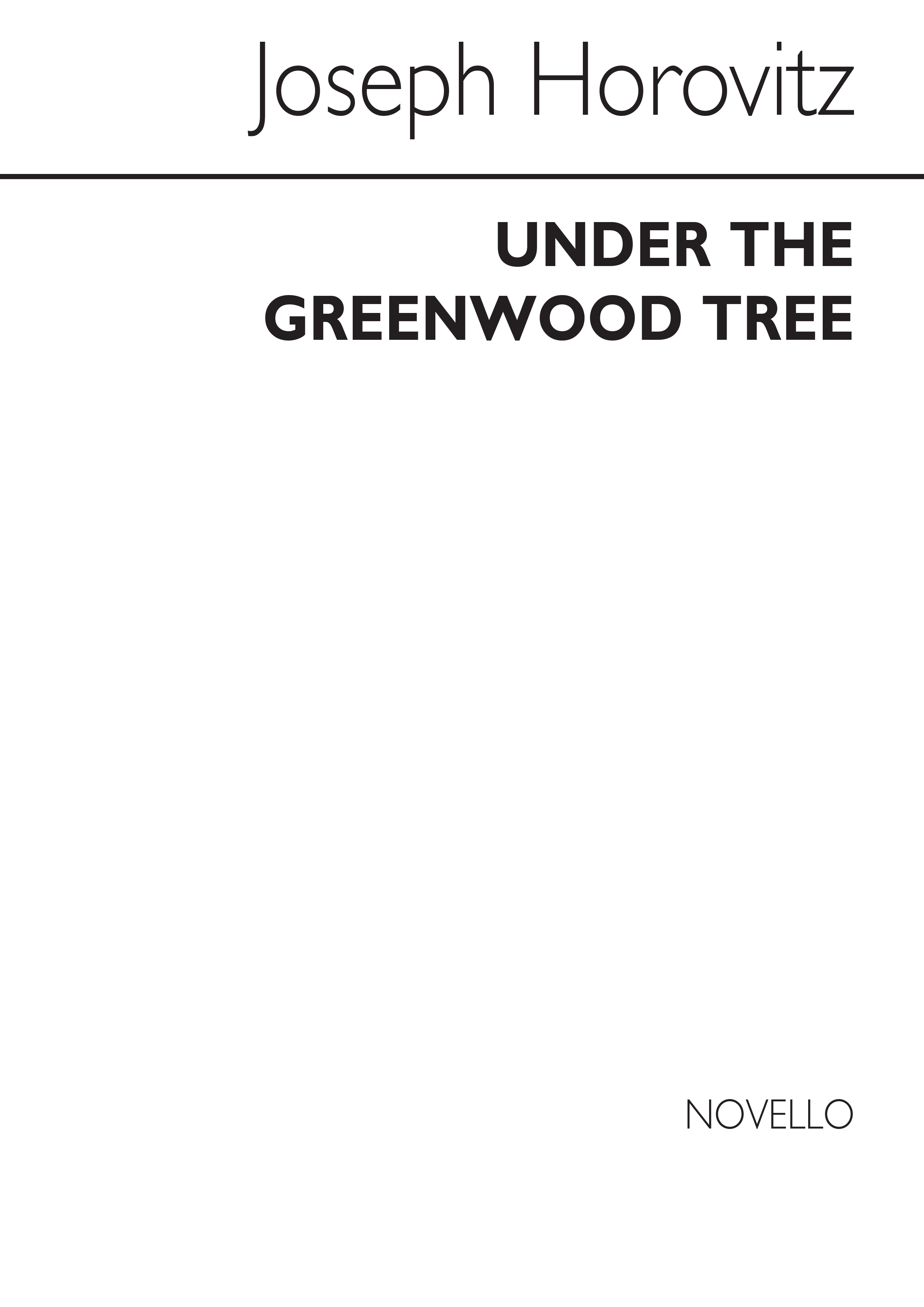 Horovitz, J Under Greenwood Tree V/S