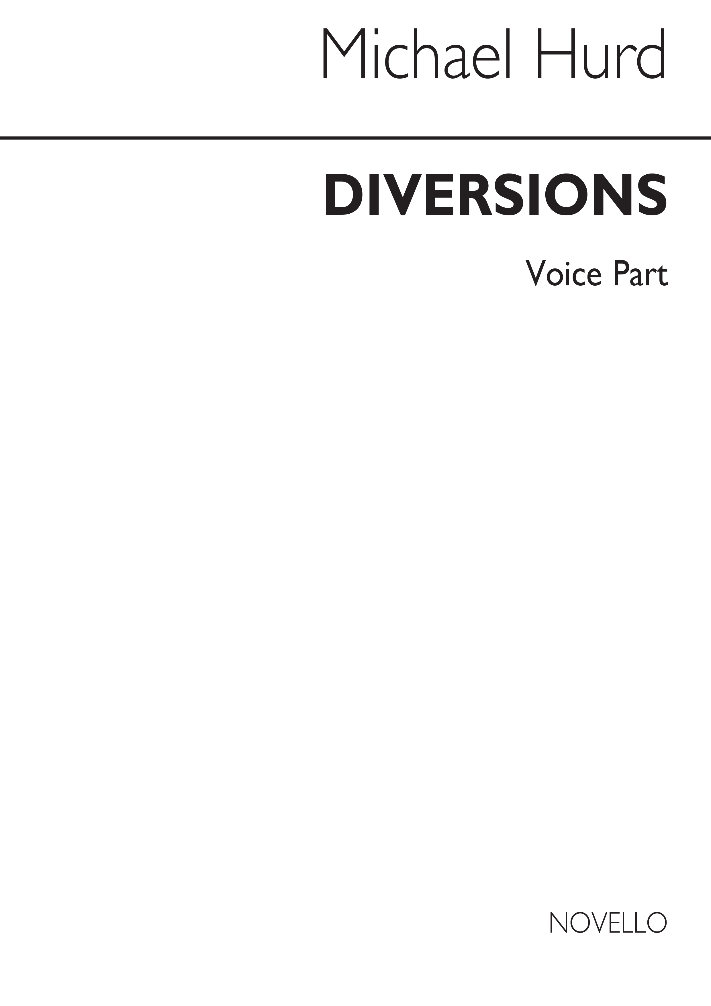 Hurd: Diversions Set 2 No.4 (Voice Part)