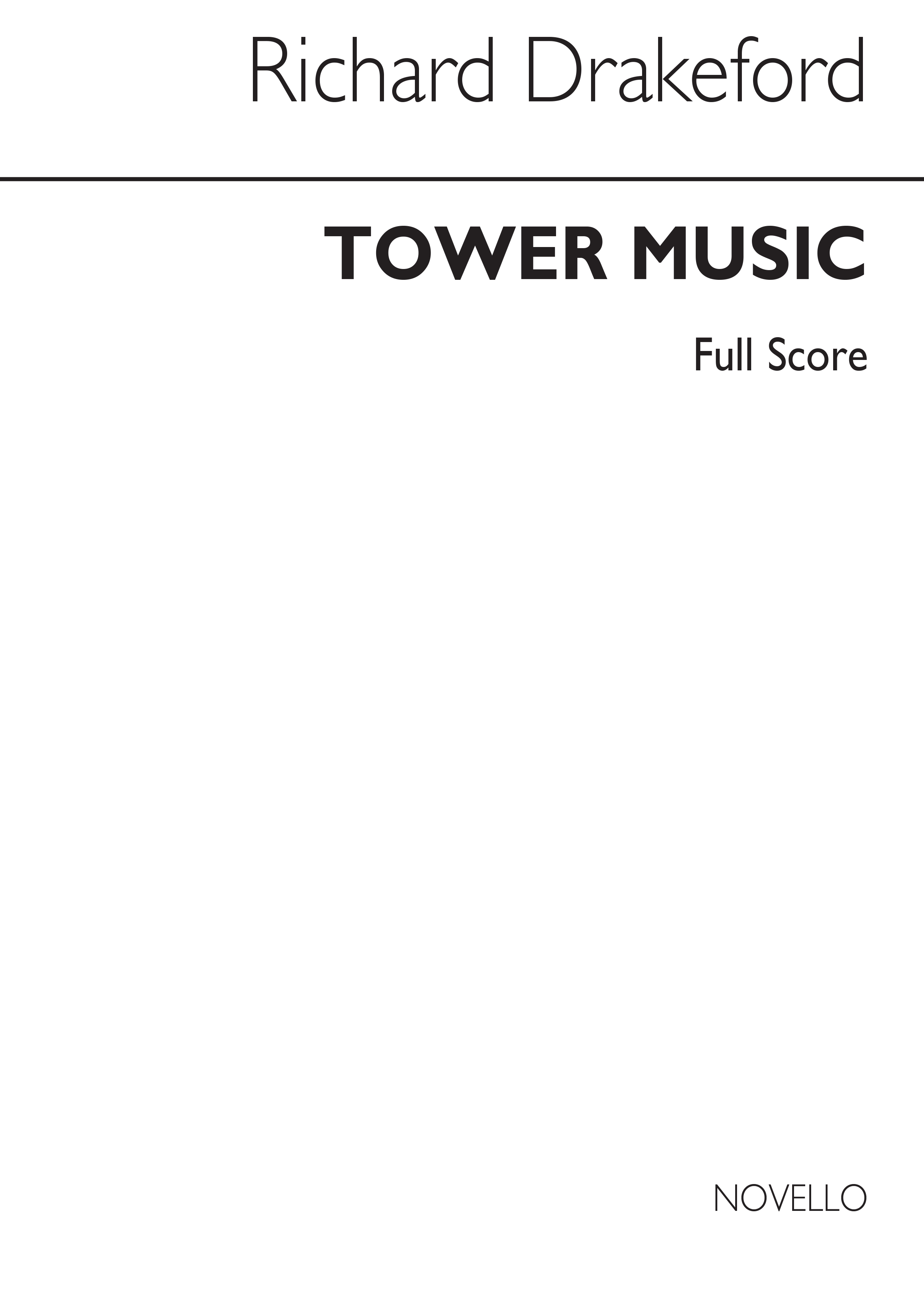Drakeford: Tower Music Brass Quintet (Score)