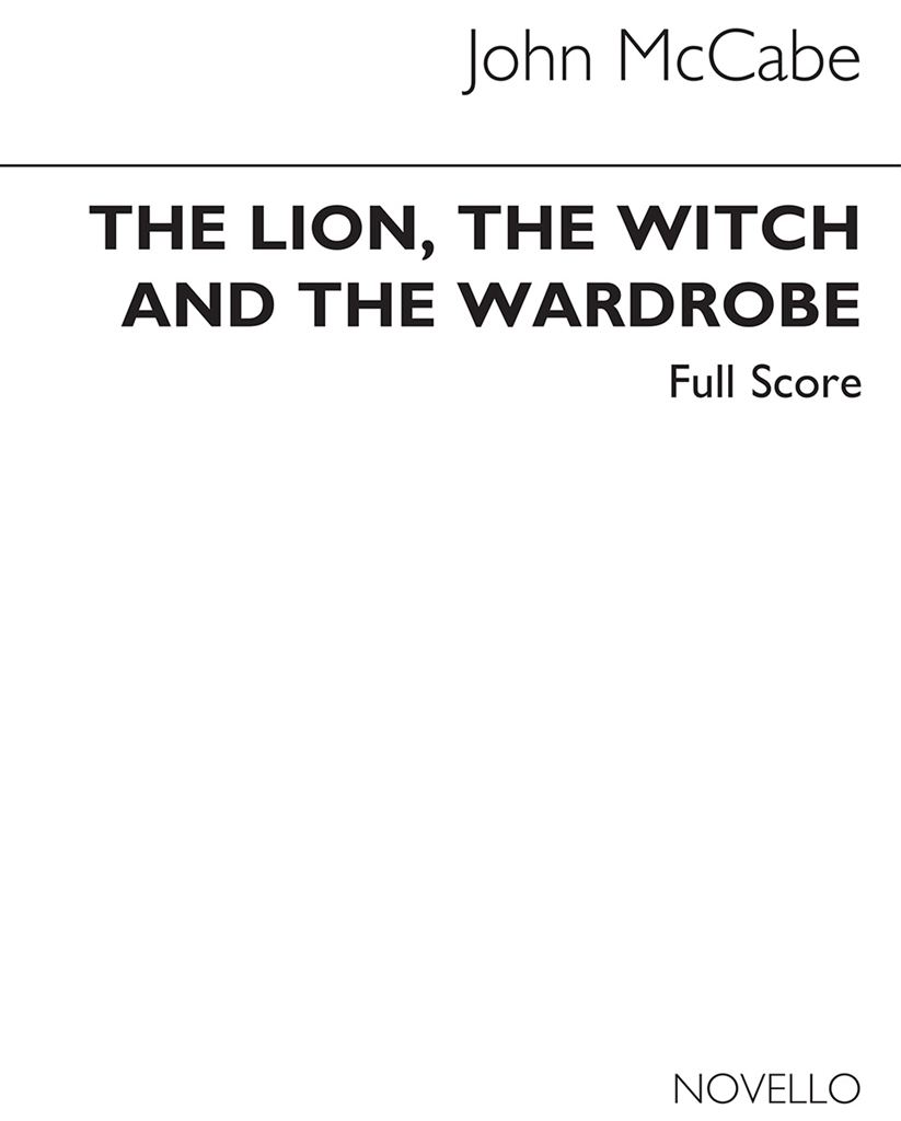 McCabe: Suite From 'The Lion, The Witch & The Wardrobe' (Score)