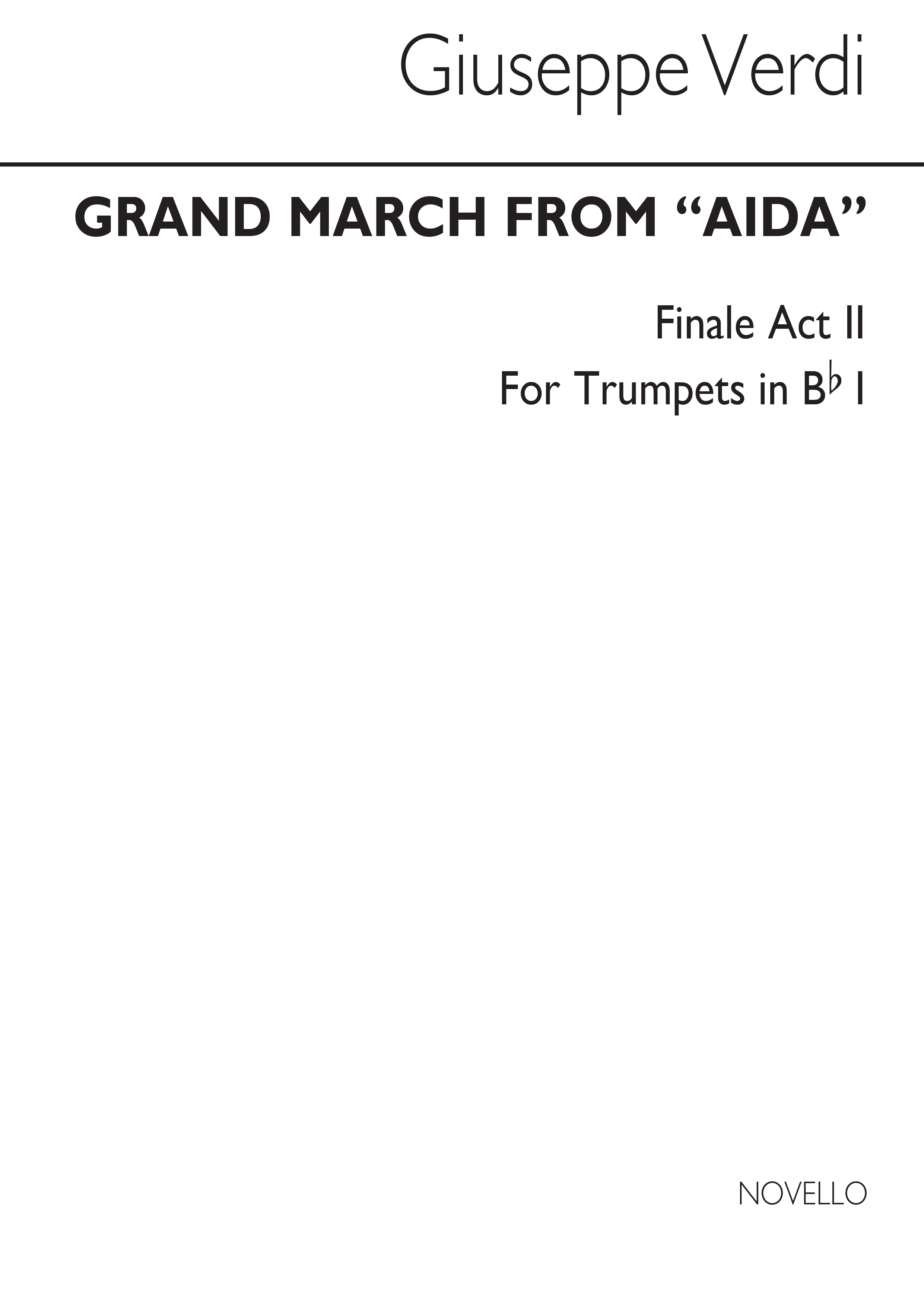 Giuseppe Verdi: Grand March From 'Aida' (Tpt 1)