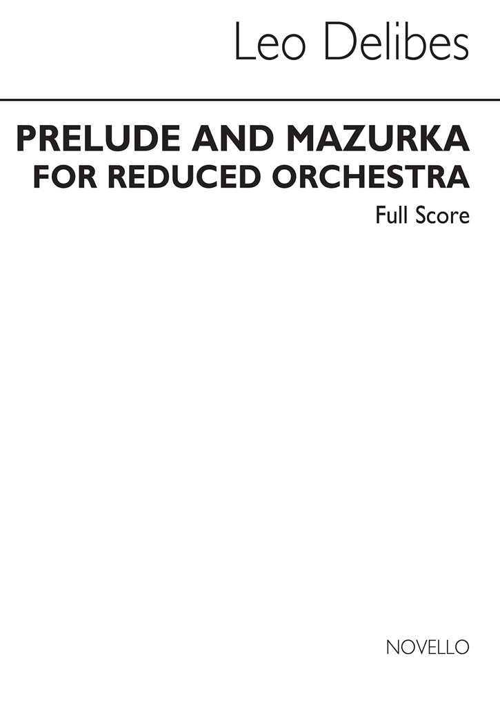 Leo Delibes: Prelude & Mazurka (Arr. Cobb) (Score)