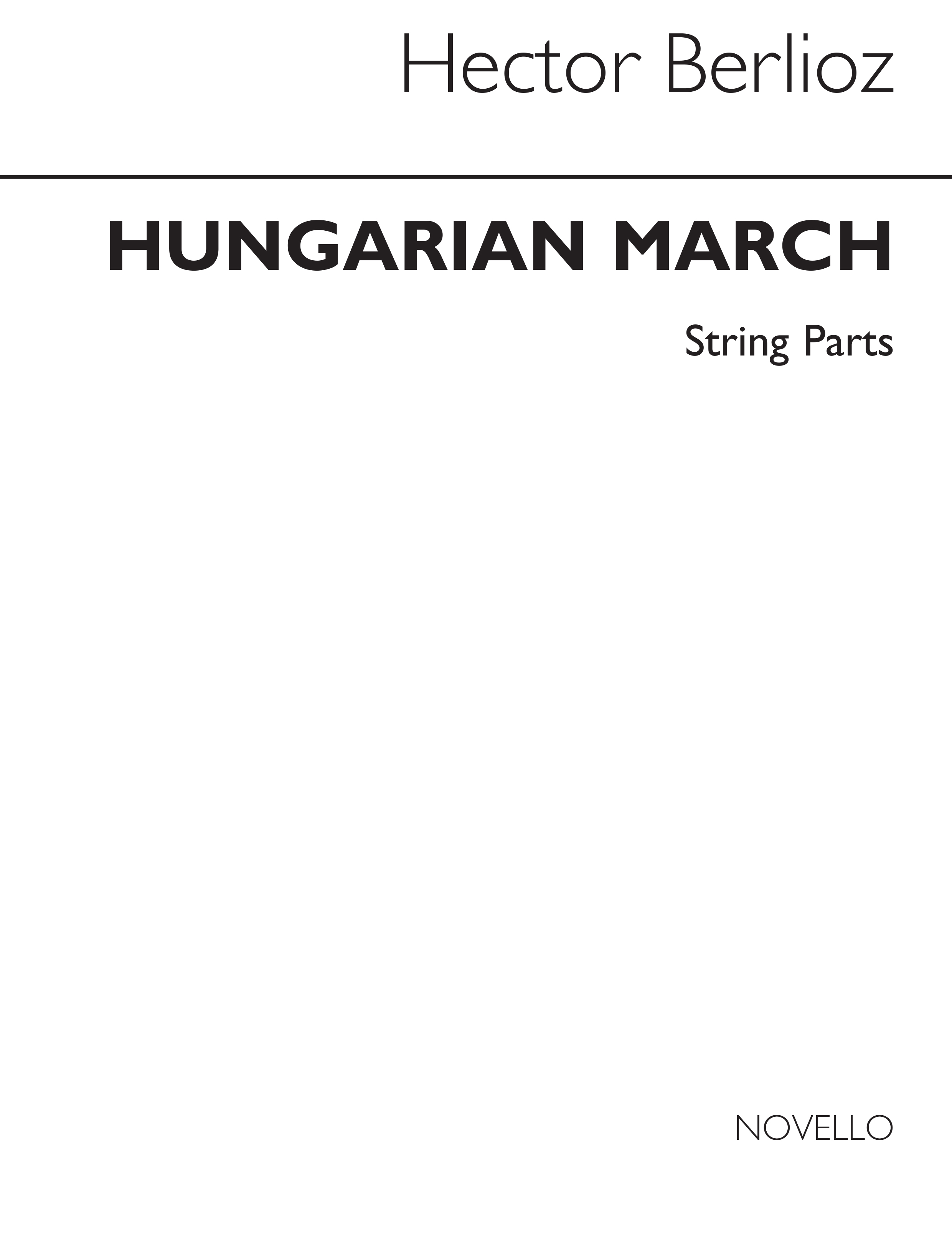 Hector Berlioz: Hungarian March Strings