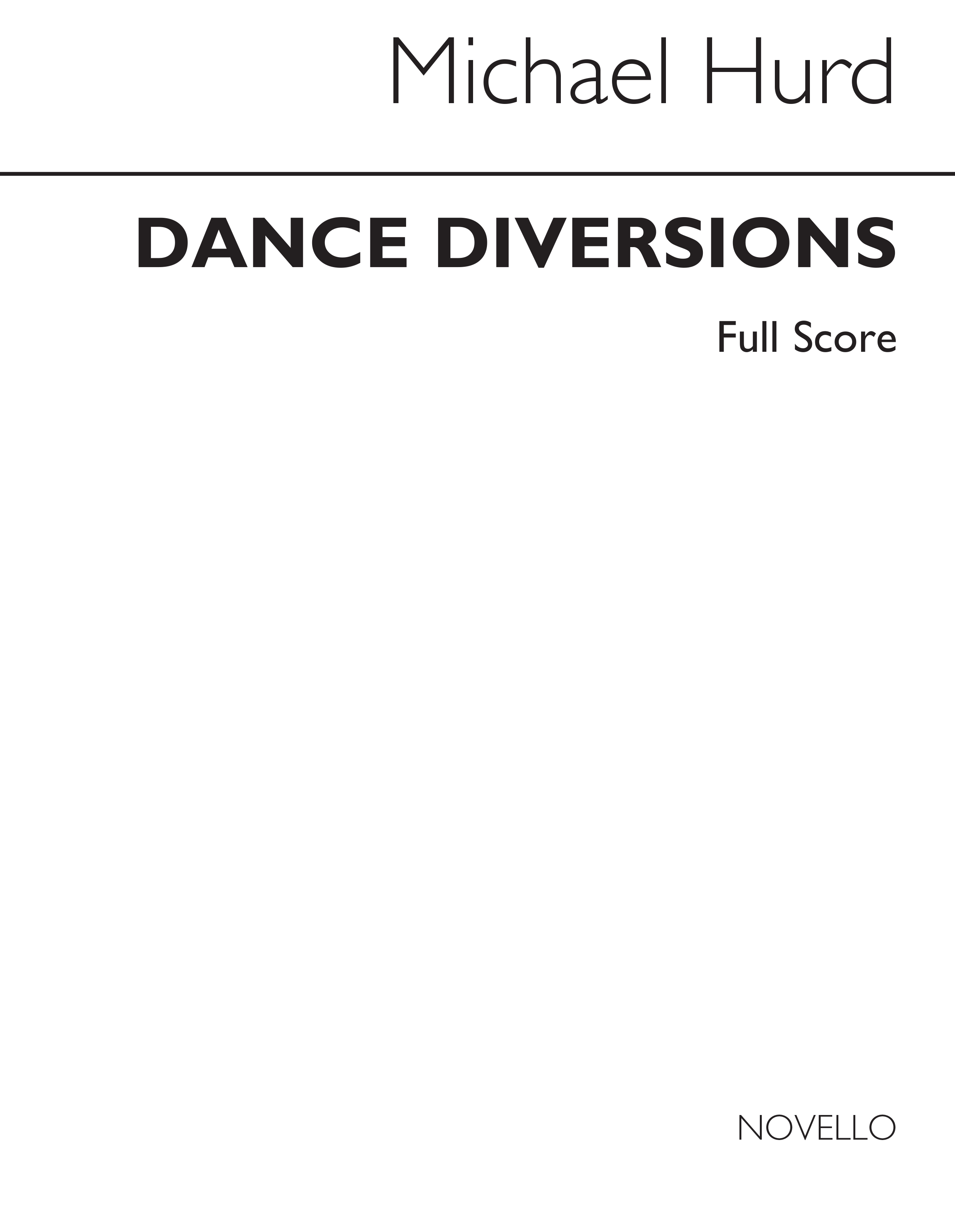 Hurd: Dance Diversions (Score)