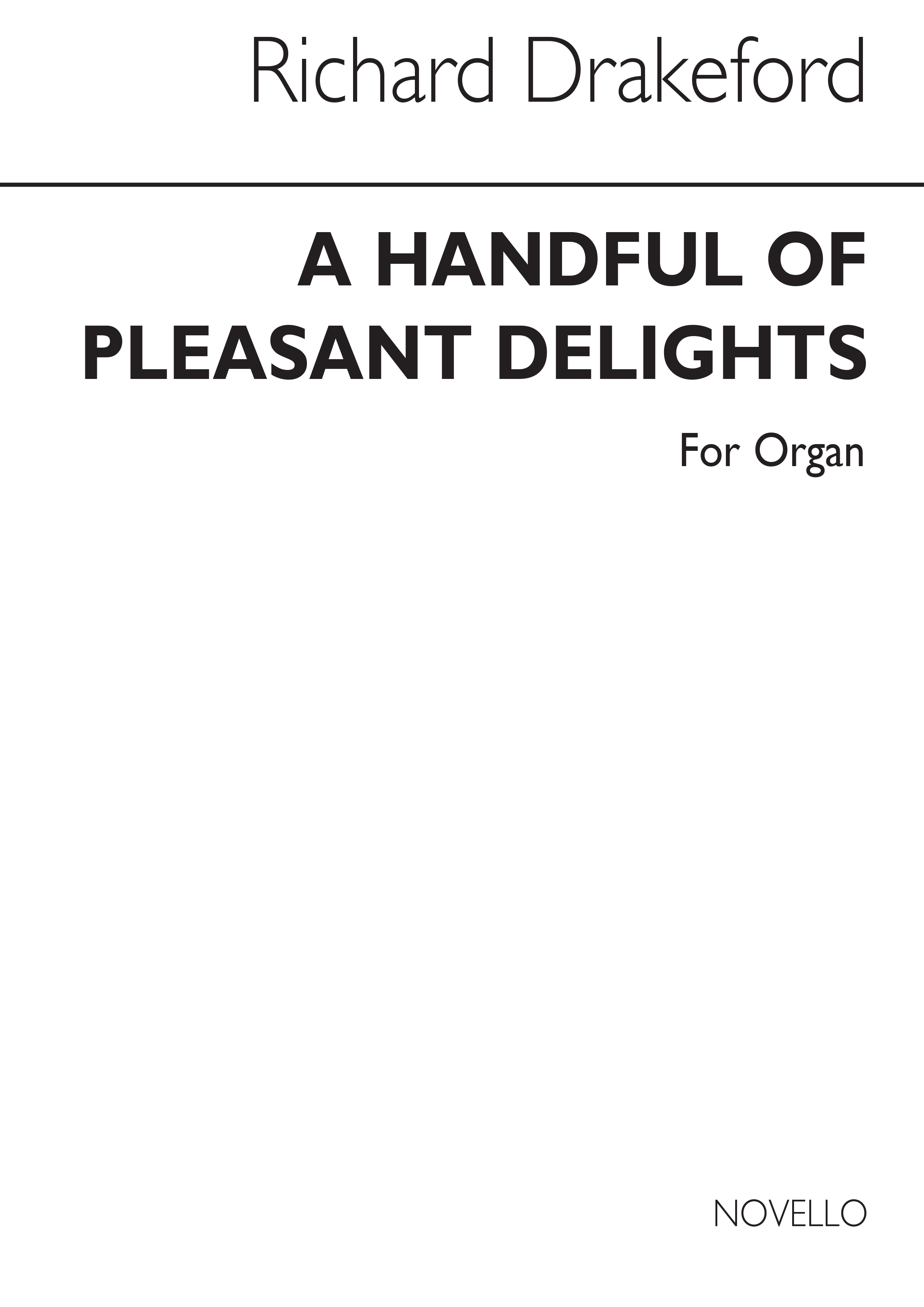 Drakeford: Handful Of Pleasant Delights for Piano