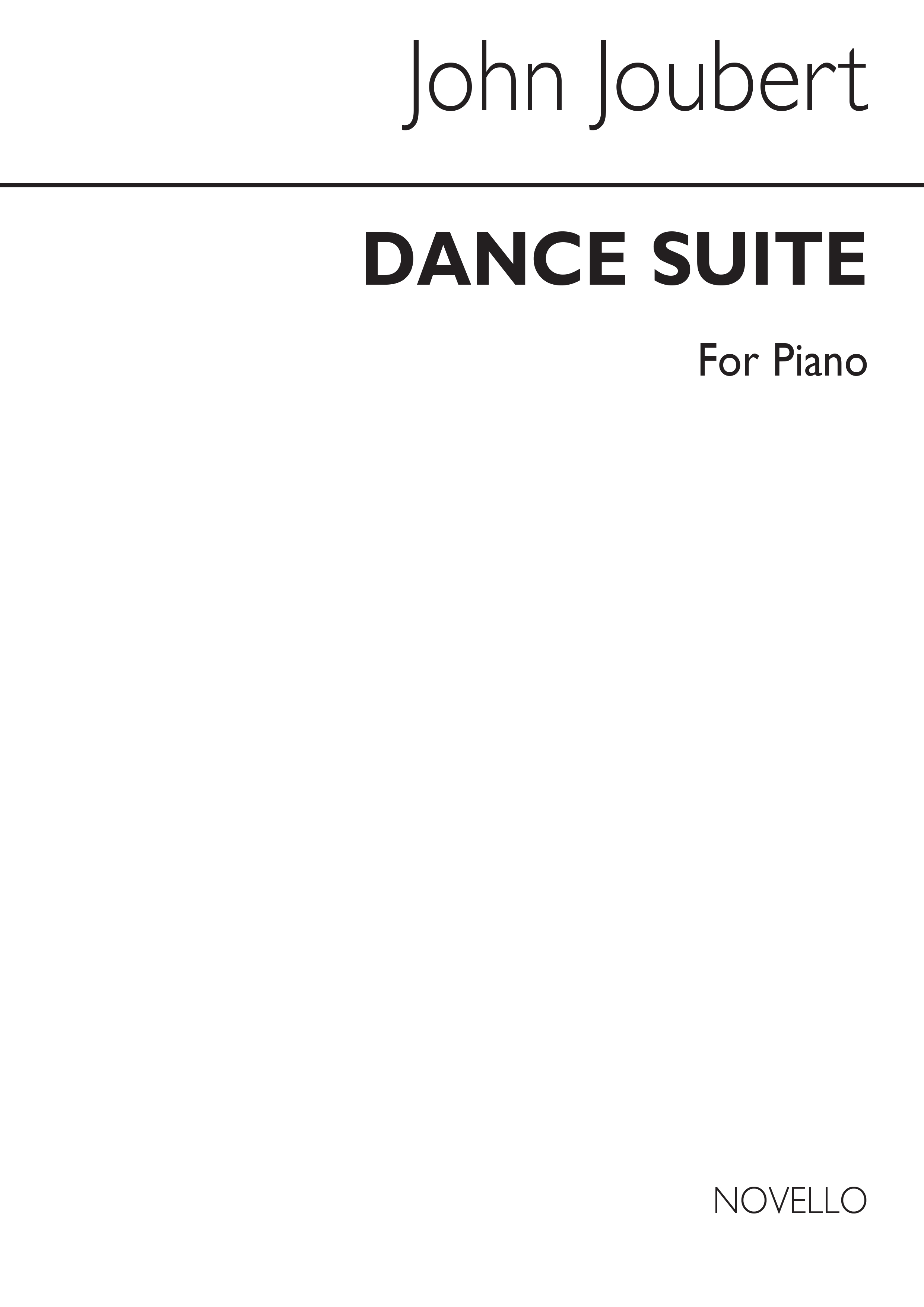 John Joubert: Dance Suite Op.21 For Piano