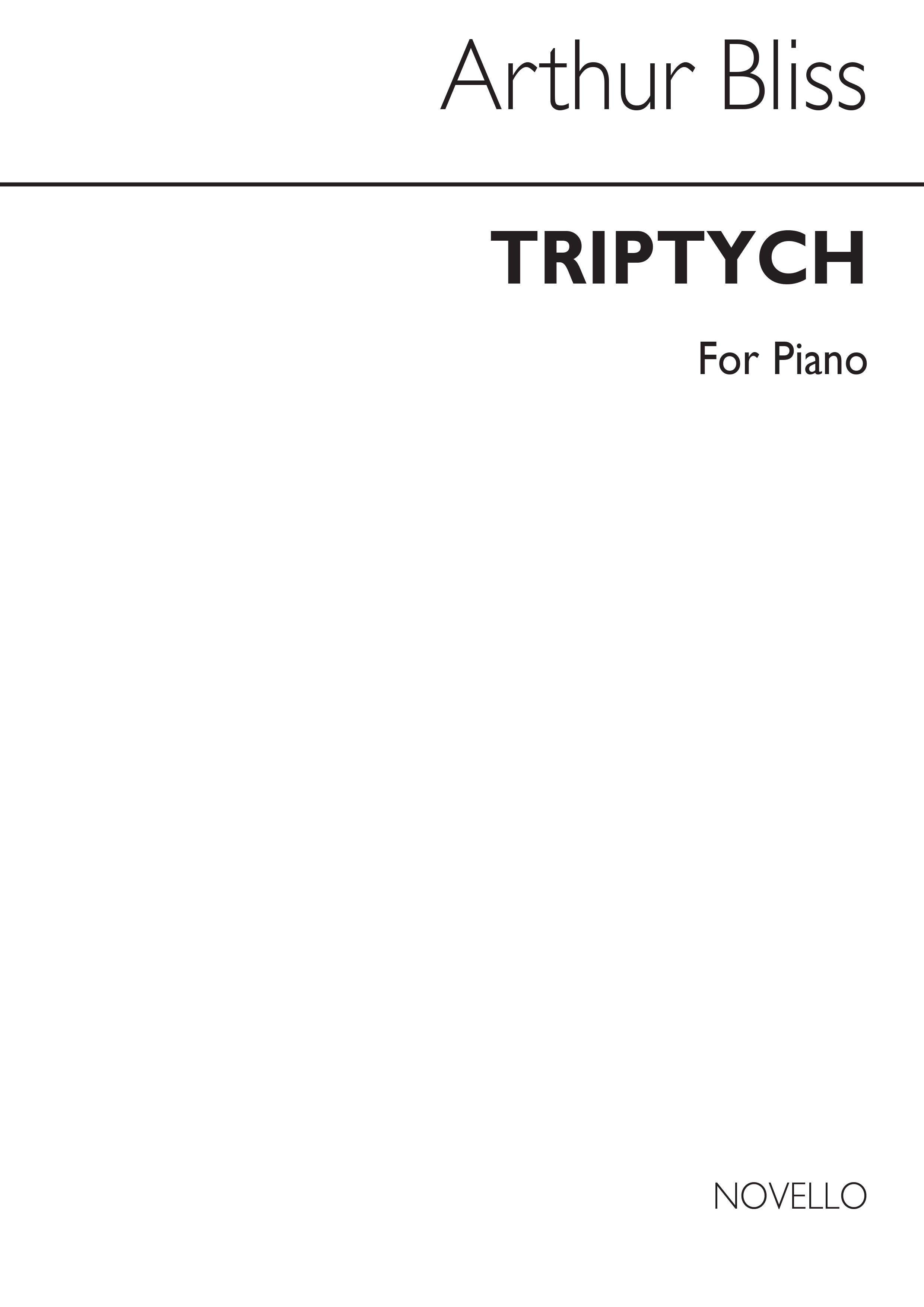 Bliss: Triptych for Piano